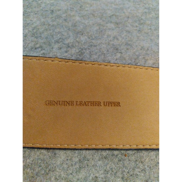 Elite Accessories Black Leather Belt Silver Buckle Western‎ Style Small - Picture 3 of 6